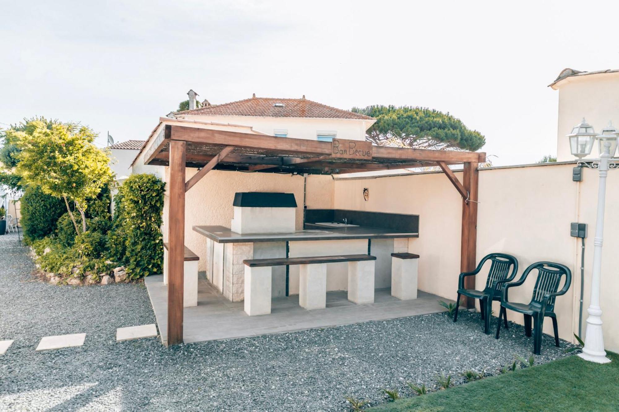 Reve D'azur En Bord De Mer, Avec Piscine Partagee, Parking Barbecue, Draps Inclus A La Nartelle Casa de Férias *